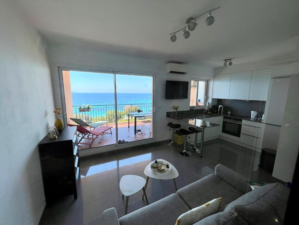 Superbe Appartement T2 Vue Magnifique Sanguinaires A 50M De La Plage Ajaccio  Luaran gambar